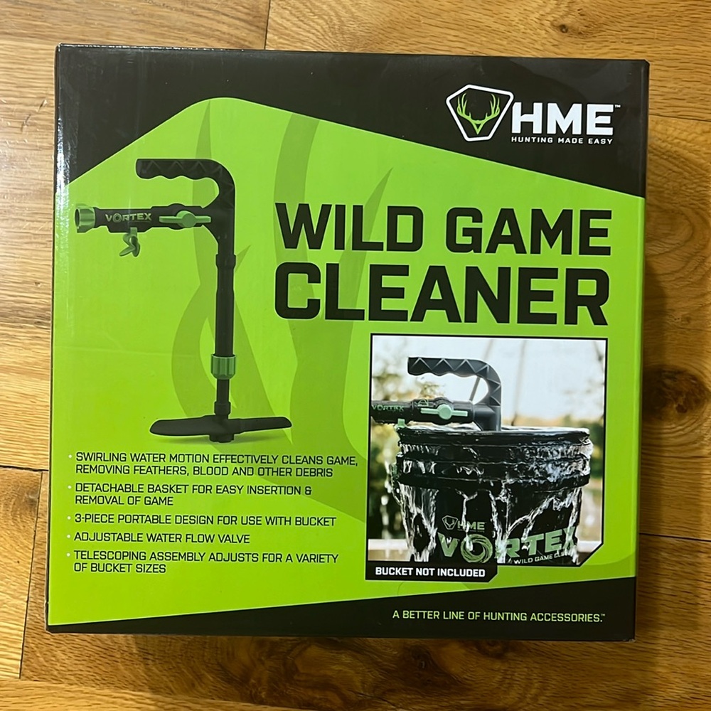 NEW! Wild Game Cleaner